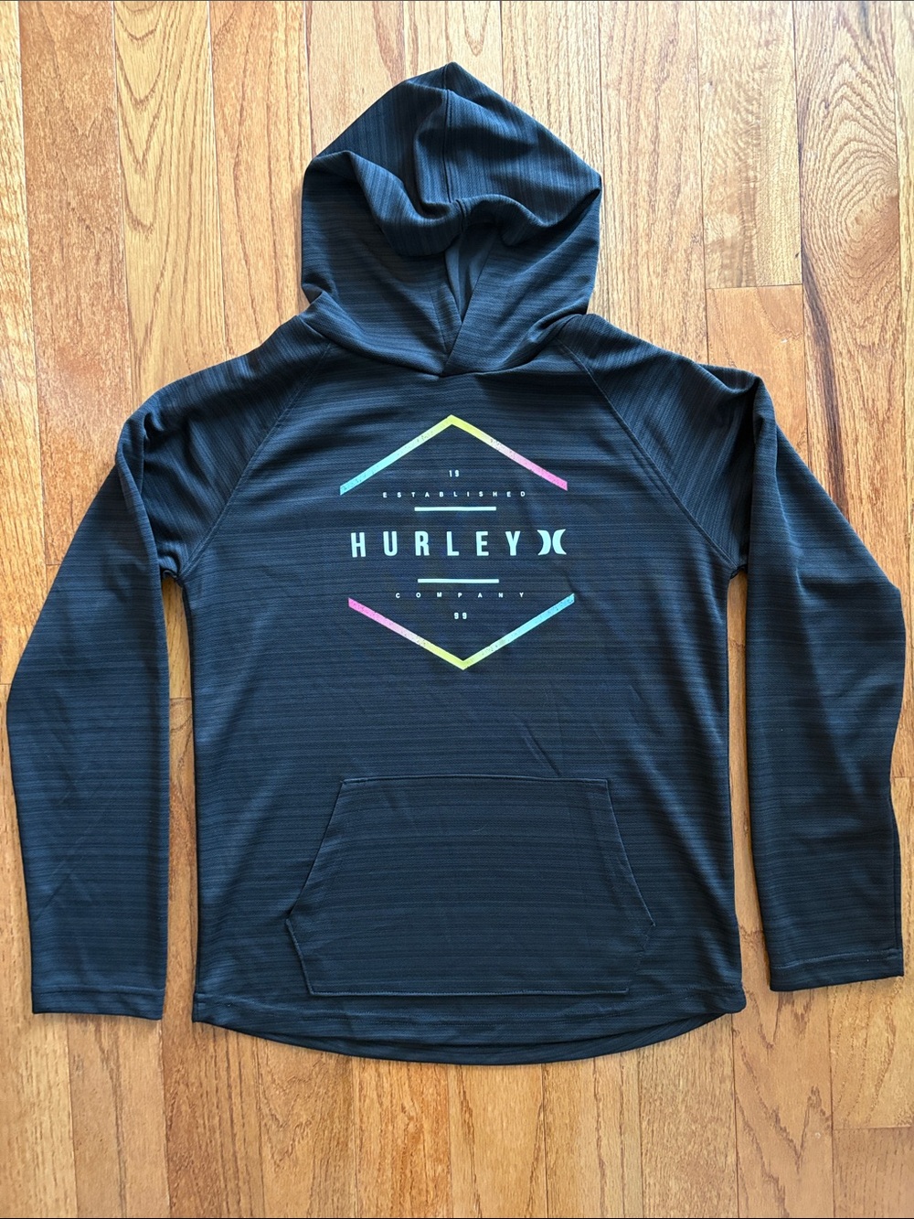 Boys Hurley hooded long sleeve